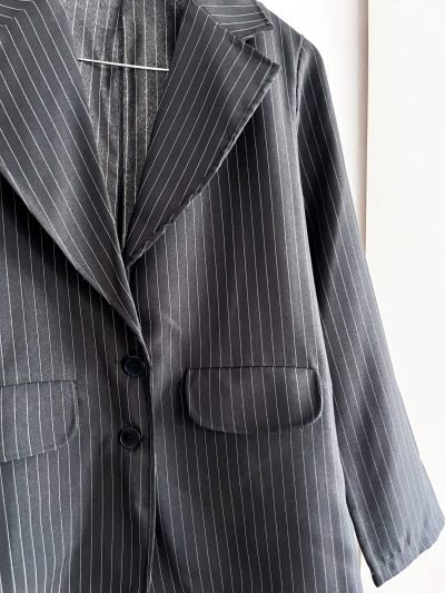Blazer Oversize crep sastrero - Imagen 4