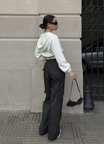 Pantalón Palazzo Cargo rompeviento - Imagen 3