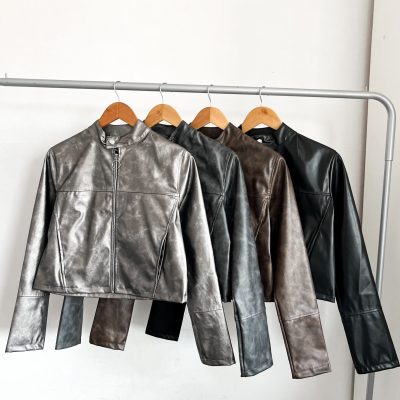 Campera Cuerina Alex