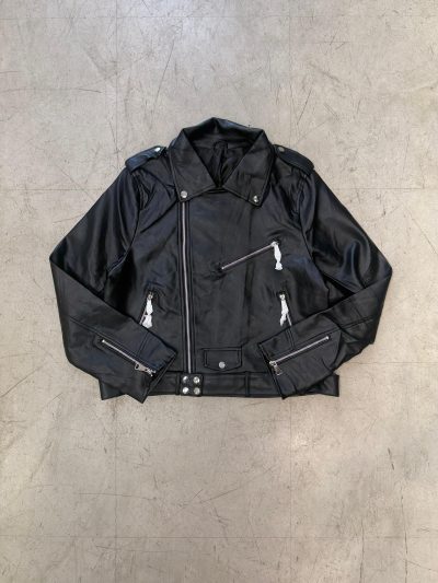 Campera de Cuero Negro - Imagen 3