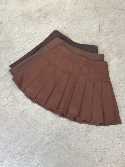 Pollera plisada con elastico - Imagen 4