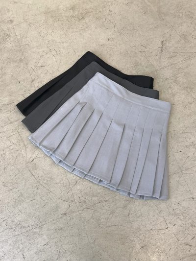 Pollera plisada con elastico - Imagen 3