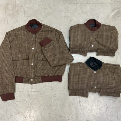 Campera bomber de Paño