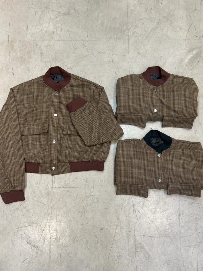 Campera bomber de Paño