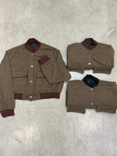 Campera bomber de Paño