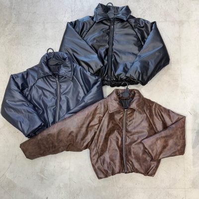 Campera Puffer Cuerina