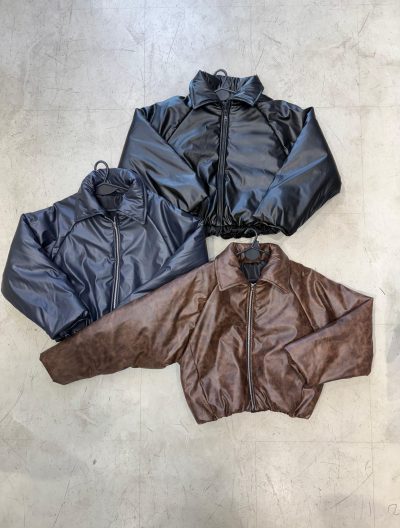 Campera Puffer Cuerina
