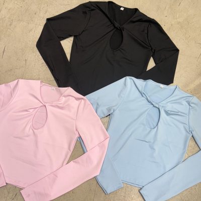 Remera Manga Larga Twist de Microfibra