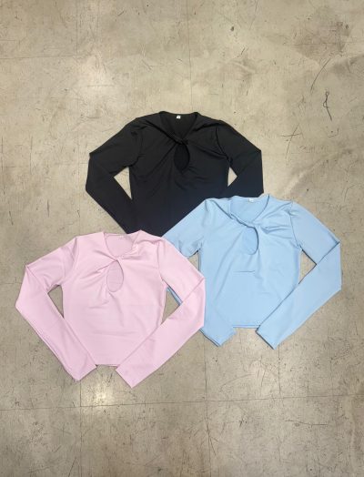 Remera Manga Larga Twist de Microfibra - Imagen 2