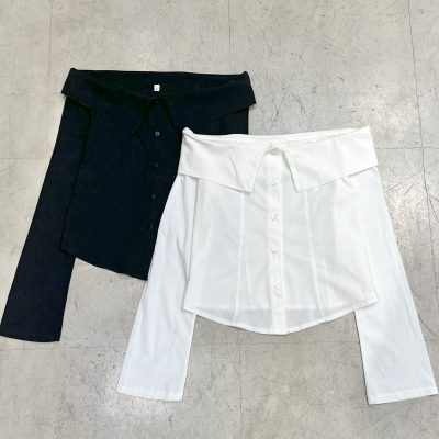 Camisa manga larga estraple