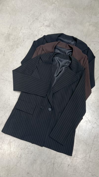 Blazer Clásico de crep sastrero Forrado