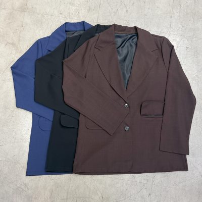 Blazer Oversize de crep sastrero Forrado