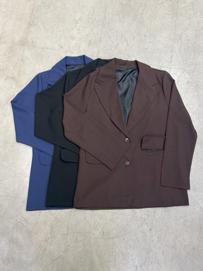 Blazer Oversize de crep sastrero Forrado