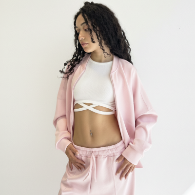 Remera crop tee m/corta coyareta cruzada