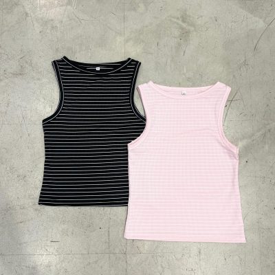 Musculosa Rayada de morley