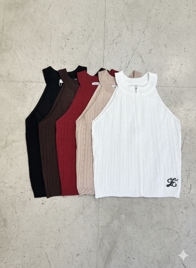 Musculosa c/ cierre Hilo (#8057)