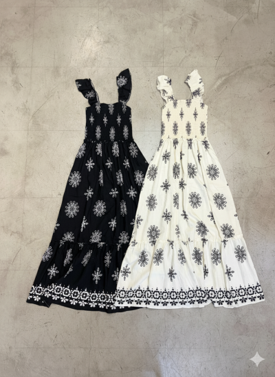 Vestido Largo Estampado (#8045)