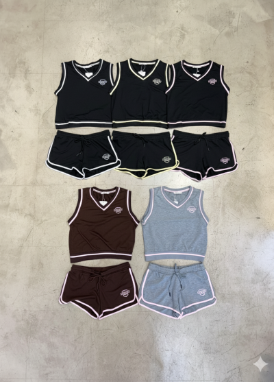 Conjunto Musculoa + Short Algodon (#8046)