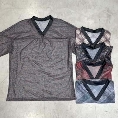 Remeron de tul estampado