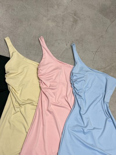 Vestido un solo hombro c/ tajo - Imagen 2