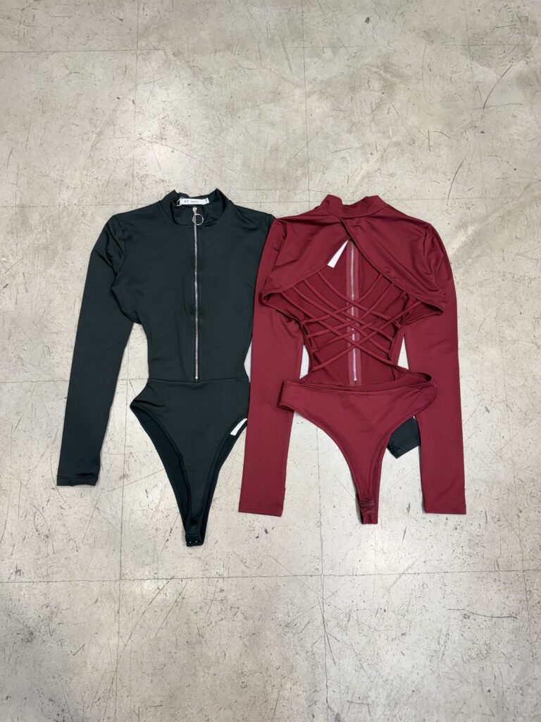 Body m/larga Espalda Cruzada