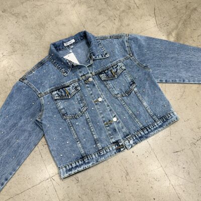 Campera Denim c. Strass