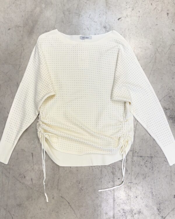Buzo con Tiras c.Brillo/Strass (sweater)