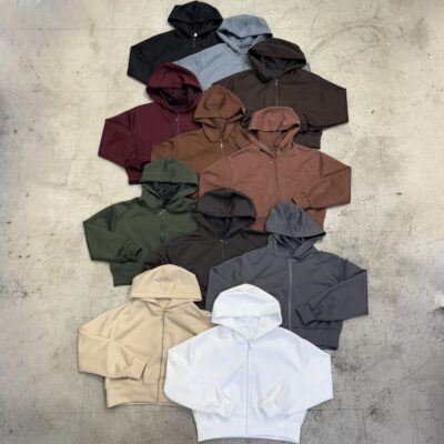 Campera Corta c. Capucha (soft scuba)