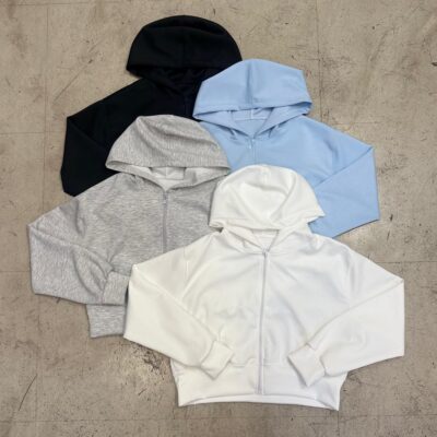 Campera Corta c. Capucha (soft scuba)