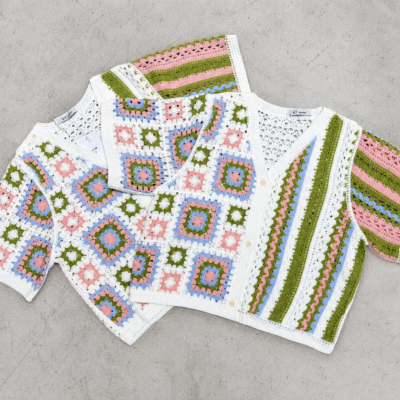 Cardigan Crochet Verano (#8118)
