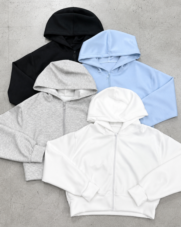 Campera Corta c. Capucha (soft scuba)
