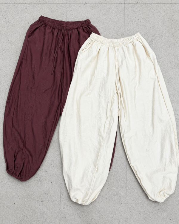 Pantalón Aladdin (algodón viscosa Bordado)