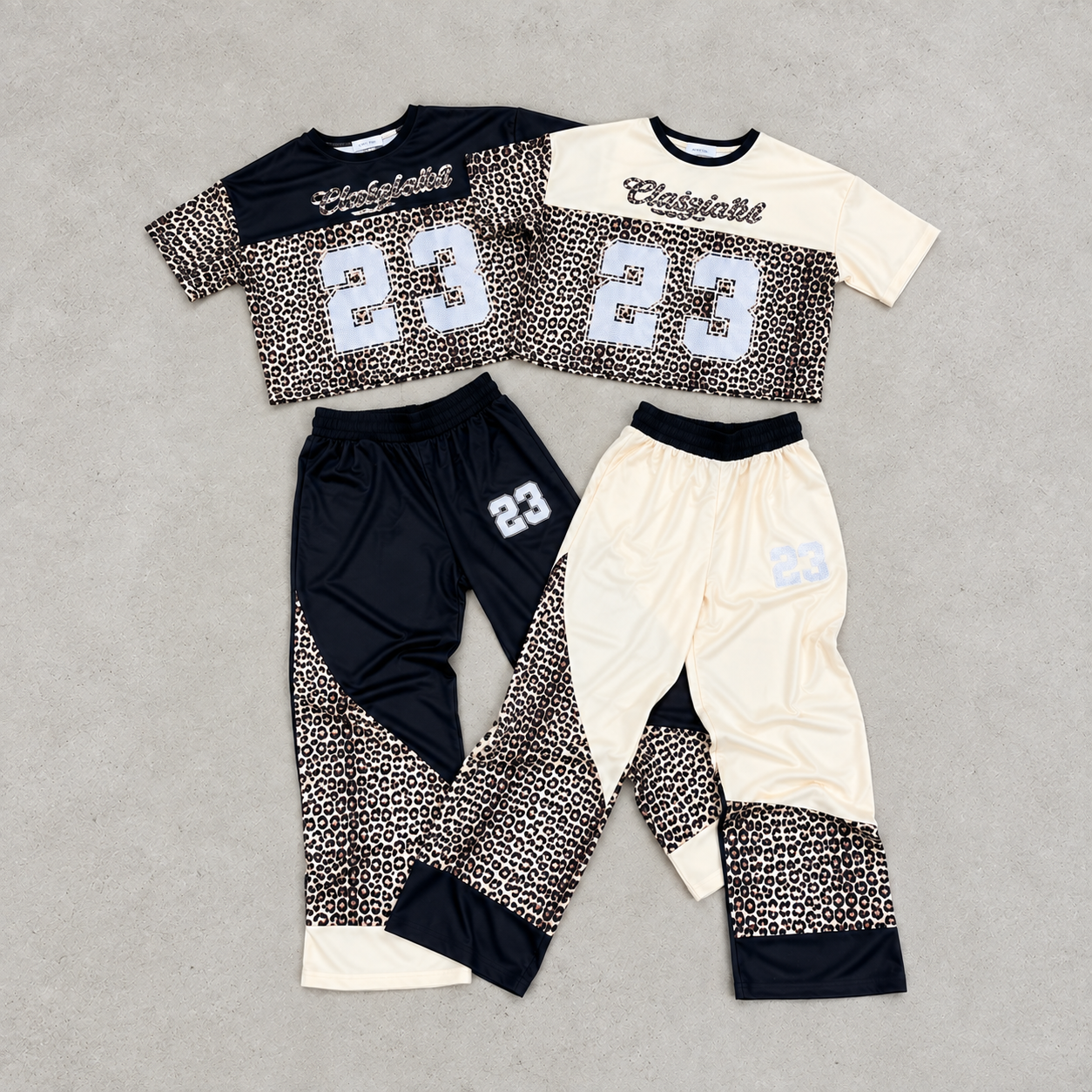 Conjunto animal + brillo
