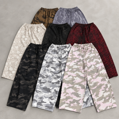 Pantalón Gabardina Estampada