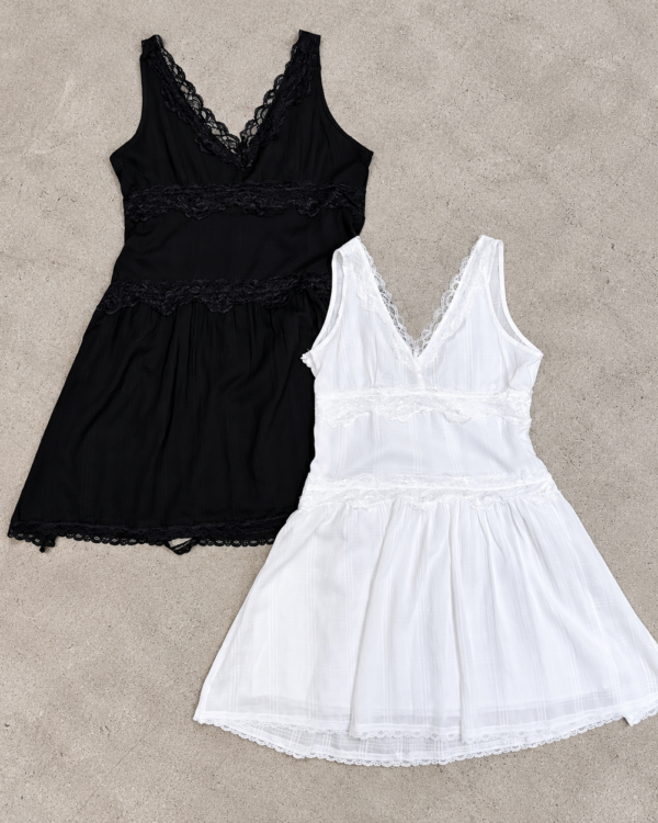 Vestido Musculosa c. Puntilla