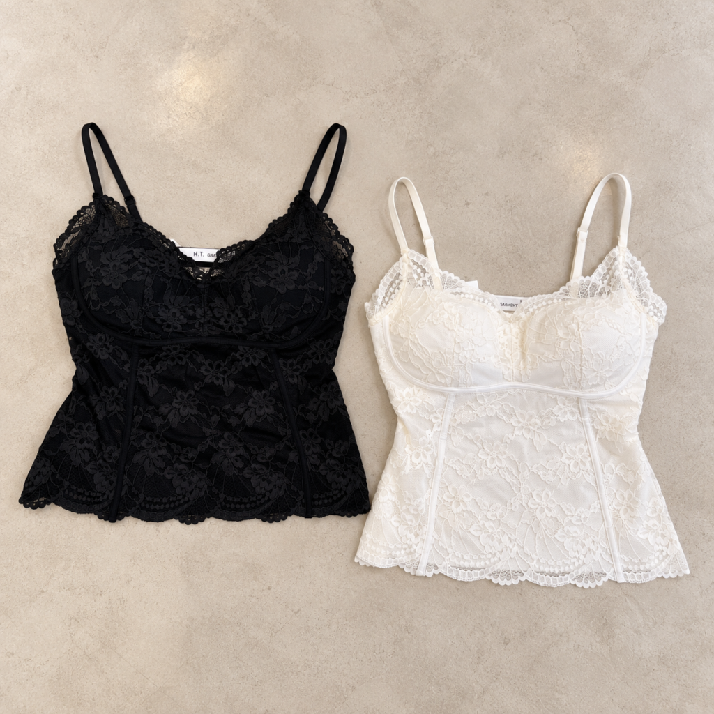 Musculosa c. Taza Encaje